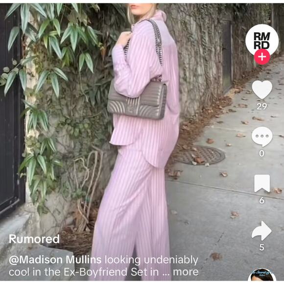 Rumored Ex-Boyfriend Pants in Nantucket Red Stripe - Picture 3 of 7